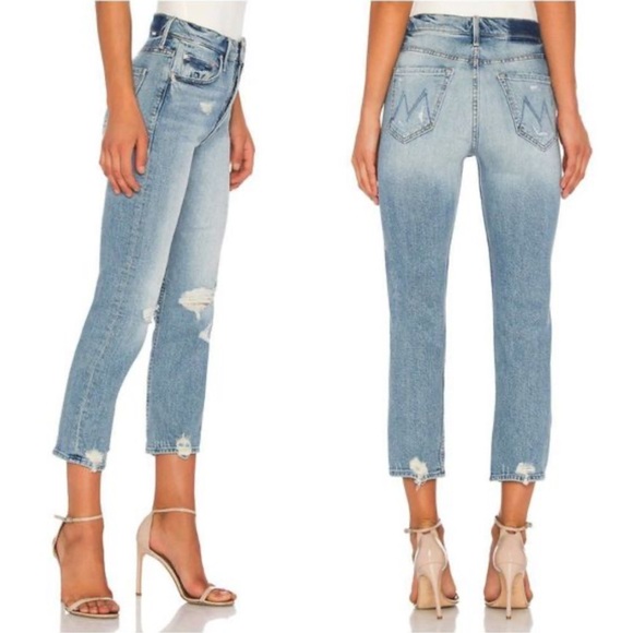 MOTHER Superior The Tomcat in The Confession Straight Leg Denim Size 26 - Picture 3 of 15